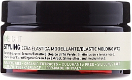 Düfte, Parfümerie und Kosmetik Haarwachs - Insight Styling Elastic Molding Wax