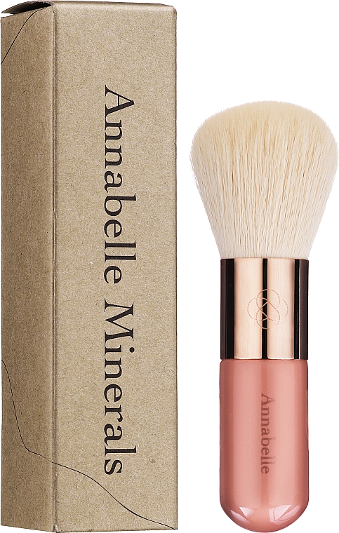 Make-up Pinsel beige-weiß - Annabelle Minerals Kabuki Brush — Bild N1
