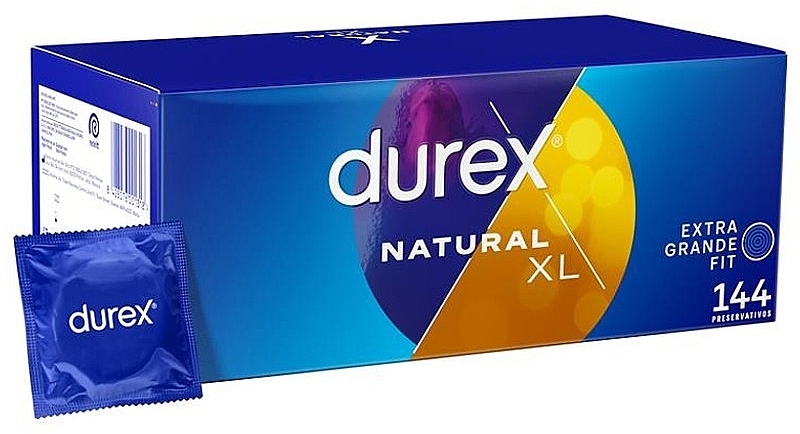 Kondome 144 St. - Durex Natural XL Extra Grande Fit  — Bild N1