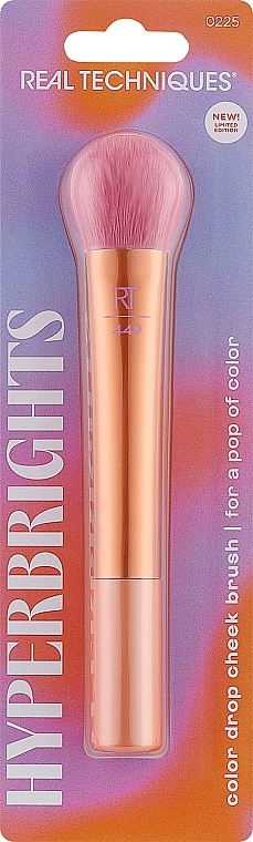 Rougepinsel - Real Techiques Hyperbrights Color Drop Cheek Brush 449 — Bild N1