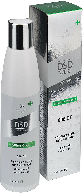 Shampoo zum Haarwachstum №008 - Simone DSD de Luxe Medline Organic Vasogrotene Gf Shampoo — Bild N1