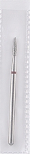 Düfte, Parfümerie und Kosmetik Diamant-Nagelfräser Gespitzter Kegel L-8 1,8 mm XL rot - Head The Beauty Tools