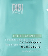 GESCHENK! Mattierendes Feuchtigkeitsfluid für 24+ Stunden - DIBI Milano Pure Equalizer Moisturizing Mattifying Fluid +24h (Probe)  — Bild N2