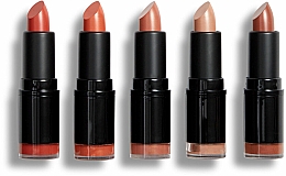 Düfte, Parfümerie und Kosmetik Lippenstift 5 St. - Revolution Pro Lipstick Collection Burnt Nudes