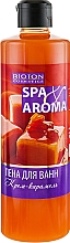 Düfte, Parfümerie und Kosmetik Badeschaum Creme Karamell - Bioton Cosmetics Spa & Aroma