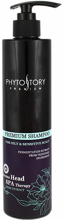 Shampoo für fettige und empfindliche Kopfhaut - Phytostory Premium Shampoo For Oily and Sensitive Scalp