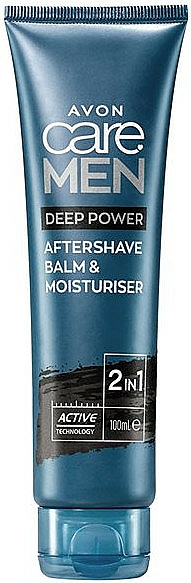 2in1 After Shave Balsam - Avon Care Men Deep Power After Shave Balm & Moisturiser — Bild N1