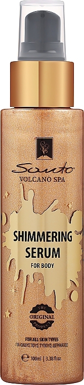 Schimmerndes Serum für den Körper - Santo Volcano Spa Shimmering Serum For Body  — Bild N1