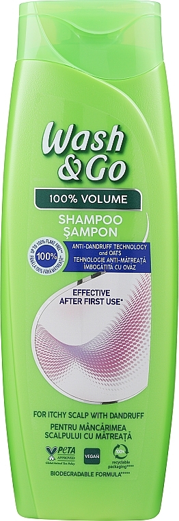 Anti-Schuppen Shampoo mit ZPT-Technologie - Wash&Go Anti-dandruff Shampoo With ZPT Technology — Bild N2