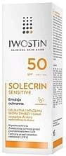 Schutzemulsion für empfindliche Haut SPF 50+ - Iwostin Solecrin Sensitive Protective Emulsion — Bild N2