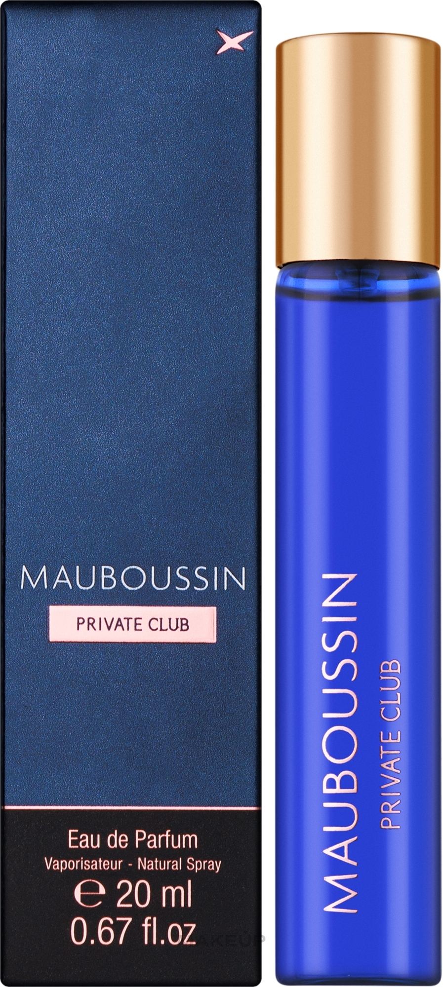 Mauboussin Private Club For Men Travel Spray - Eau de Parfum — Bild 20 ml