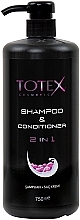 Düfte, Parfümerie und Kosmetik Shampoo-Conditioner für das Haar - Totex Cosmetic Shampoo & Conditioner 2 in 1