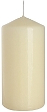 Zylindrische Kerze 60x120 mm naturfarben - Bispol — Bild N1