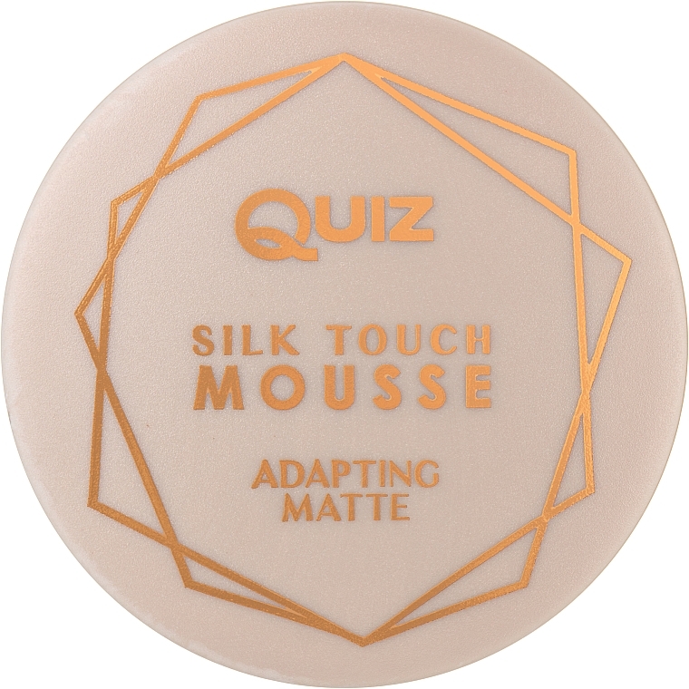 Make-up Mousse - Quiz Cosmetics Silk Touch Mousse Adapting Matte — Bild N1