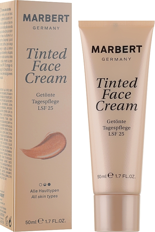 Tonisierende Gesichtscreme - Marbert Tinted Face Cream SPF 25 — Bild N4