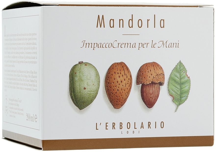 Handcreme-Maske mit Mandeln - L'Erbolario Mandorla Impacco Crema Per Le Mani — Bild N4