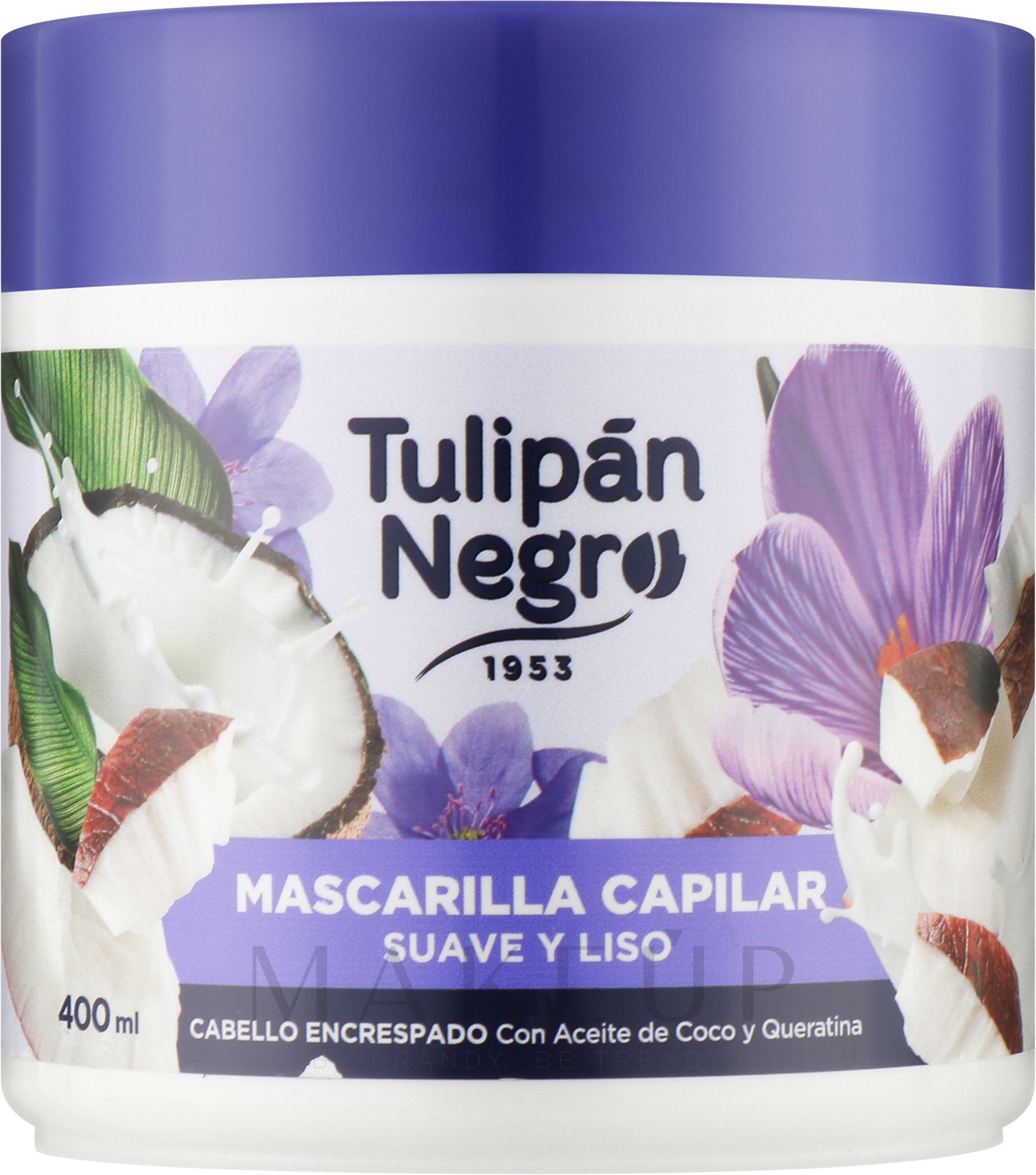 Weiche und geschmeidige Haarmaske - Tulipan Negro Soft & Smooth Hair Mask — Bild 400 ml
