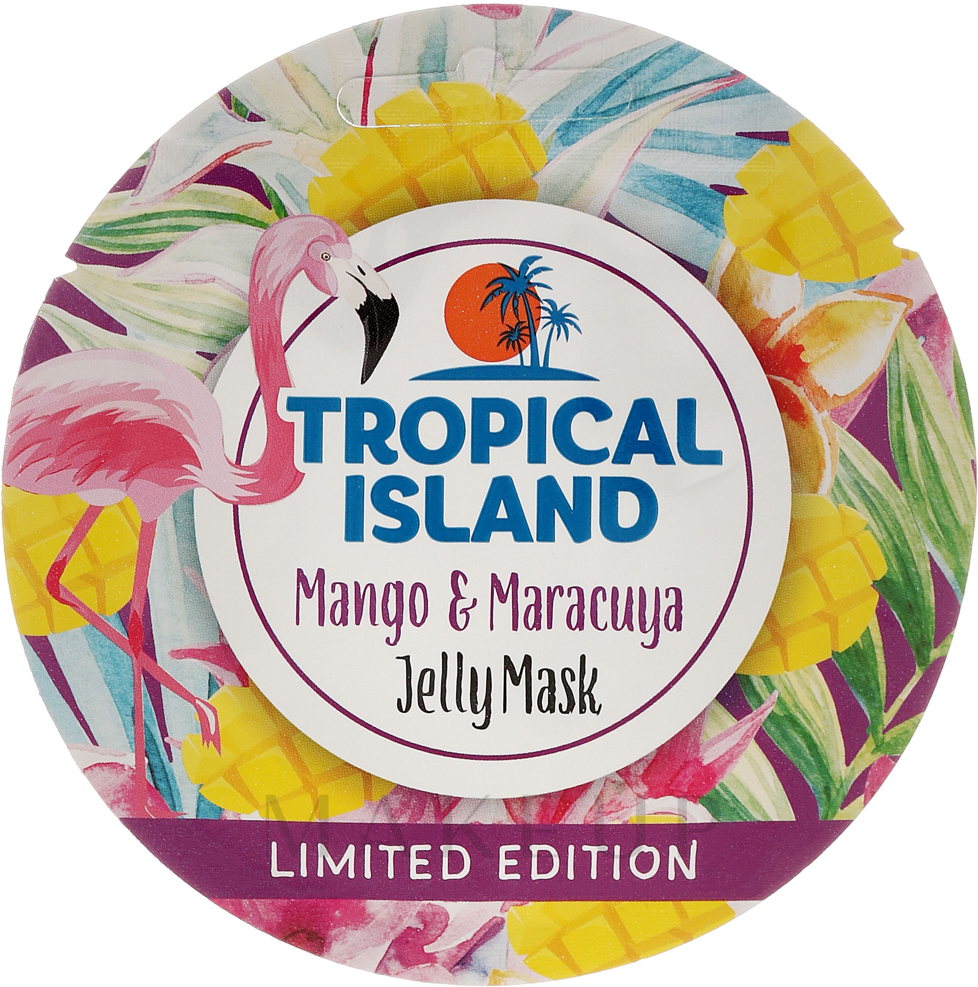 Gelee-Maske für das Gesicht mit Mango und Maracuja - Marion Tropical Island Mango & Maracuya Jelly Mask — Foto 10 g
