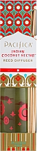 Düfte, Parfümerie und Kosmetik Pacifica Indian Coconut Nectar Reed Diffuser - Raumerfrischer
