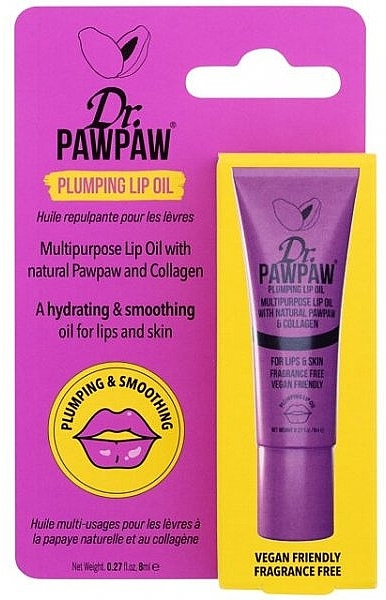 Lippenöl - Dr. Pawpaw Plumping Lip Oil — Bild N1