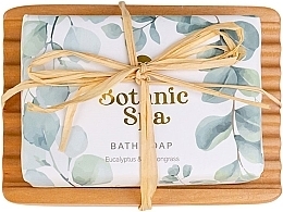 Düfte, Parfümerie und Kosmetik Körperpflegeset - Accentra Botanic Spa Bath Care Set With Soap Pad (Seife 100g + Seifenschale 1 St.) 