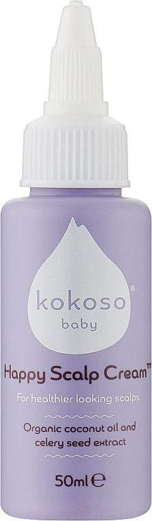 Heilmittel für seborrhoische Krusten - Kokoso Baby Skincare Happy Scalp Cream — Bild N1
