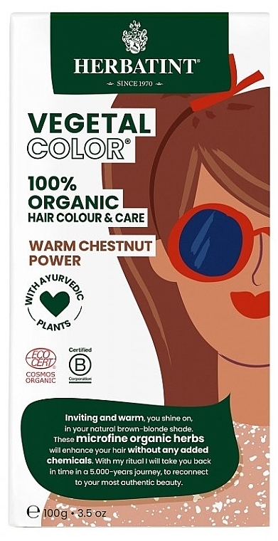 Henna für Haare - Herbatint Vegetal Color Power — Bild N1