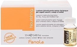 Düfte, Parfümerie und Kosmetik Restrukturierungslotion in Ampullen für trockenes Haar - Fanola Leave-In Restructuring Lotion