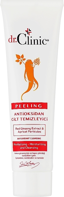 Peelingcreme für das Gesicht mit Ginseng-Extrakt - Dr. Clinic — Bild N1