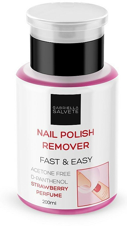 Nagellackentferner - Gabriella Salvete Nail Polish Remover Fast & Easy — Bild N2