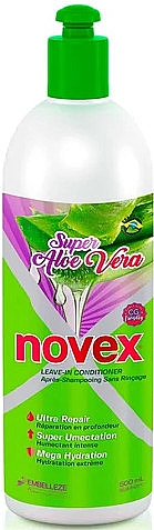 Haarspülung ohnen Auswaschen - Novex Super Aloe Vera Leave-In Conditioner — Bild N1