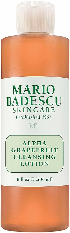Reinigungslotion für das Gesicht mit Grapefruit - Mario Badescu Alpha Grapefruit Cleansing Lotion — Bild N1