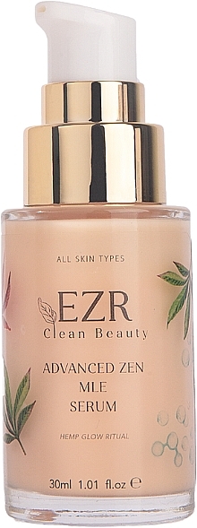Serum-Konzentrat für das Gesicht - EZR Clean Beauty Advanced Zen Mle Serum — Bild N1