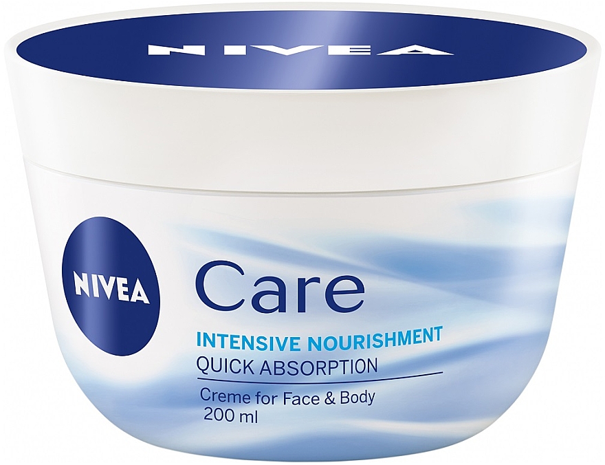 Intensiv pflegende Körper- und Gesichtscreme - NIVEA Care Intensive Nourishment Face & Body Creme — Bild N1