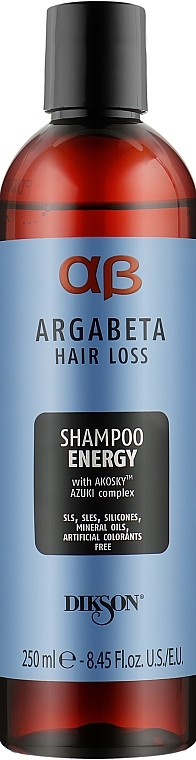 Energiespendendes Shampoo gegen Haarausfall - Dikson Argabeta Hair Loss Shampoo Energy — Bild N1