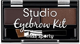 Düfte, Parfümerie und Kosmetik Schminkpalette für Augenbrauen - Miss Sporty Studio Eyebrow Kit