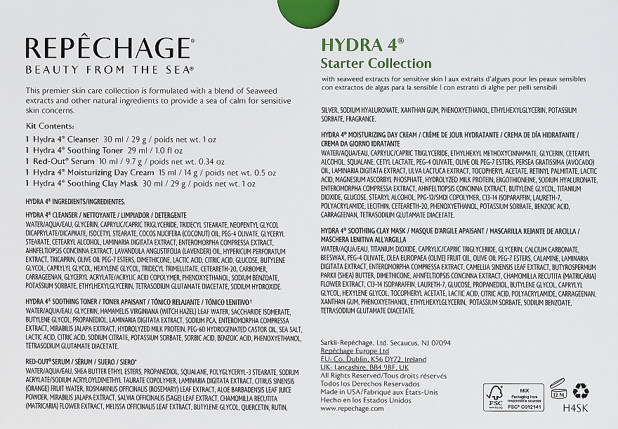 Gesichtspflegeset 5 St. - Repechage Hydra 4 Starter Collection — Bild N3