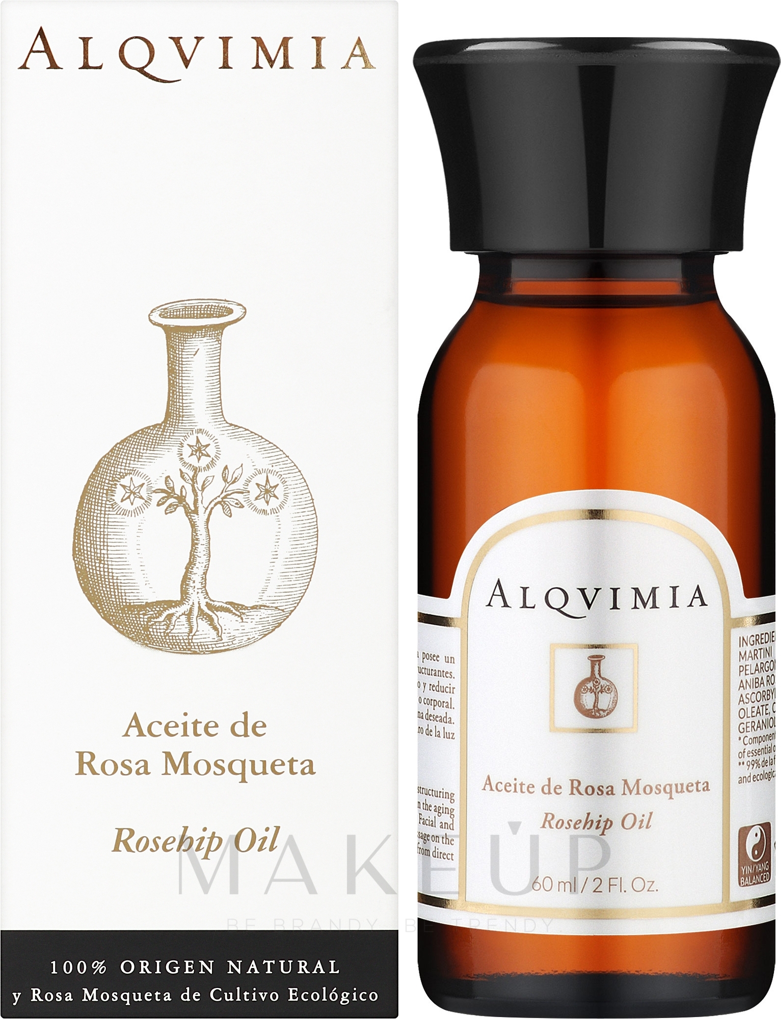 Hagebuttenöl für den Körper - Alqvimia Body Oil Rosehip — Bild 60 ml