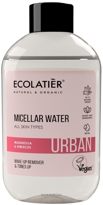 Mizellenwasser zum Abschminken mit Orchidee und Rose - Ecolatier Urban Micellar Water Age Control — Bild 400 ml