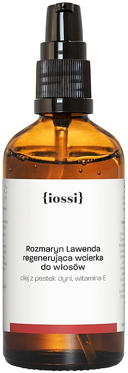 Regenerierendes Haaröl mit Rosmarin und Lavendel - Iossi — Bild N1