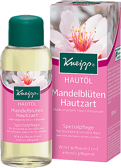 Körperöl mit Mandelblüte für trockene und empfindliche Haut - Kneipp Body Oil Almond Blossoms — Bild N1