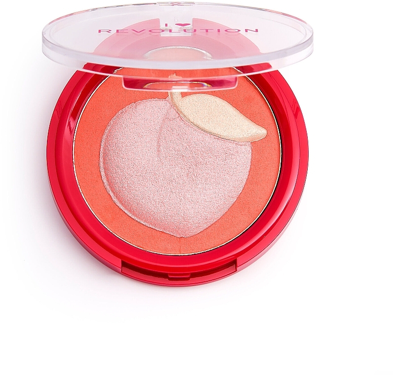 Gesichtsrouge - I Heart Revolution Fruity Blusher Soft Shimmer Blusher — Bild N1