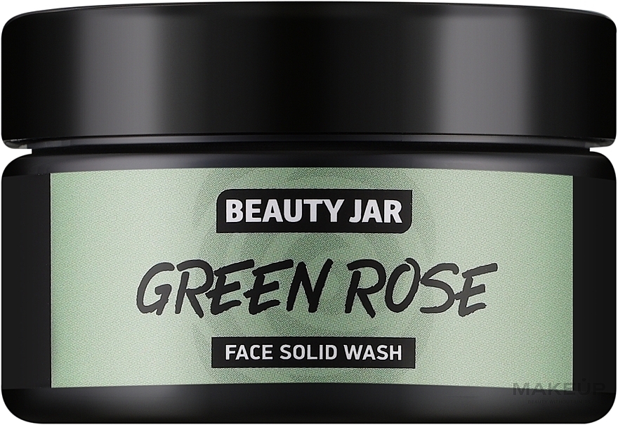 Feste Gesichtsseife Grüne Rose  - Beauty Jar Face Solid Wash  — Bild N1