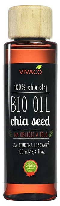 Chiasamenöl für das Gesicht - Vivaco Bio Oil Chia Seed Oil — Bild N1