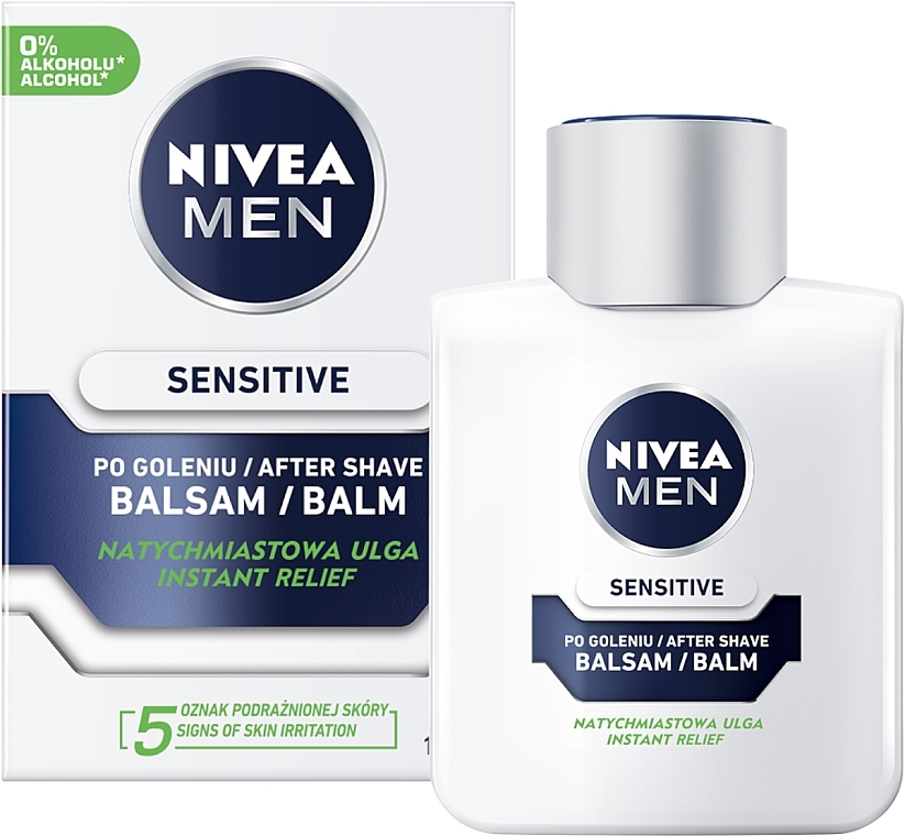 Beruhigender After Shave Balsam für empfindliche Haut - Nivea For Men Active Comfort System After Shave Balm