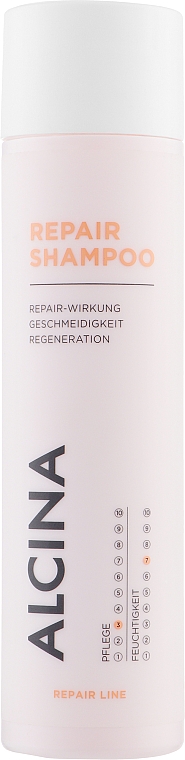 Revitalisierendes Shampoo für geschädigtes und trockenes Haar - Alcina Repair Shampoo — Bild N2