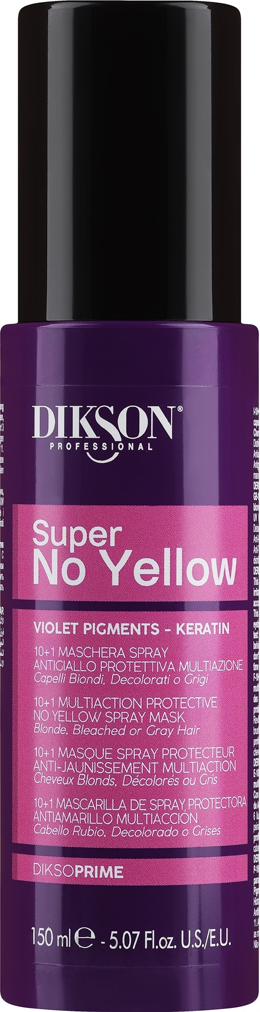 Spray gegen Gelbstich - Dikson Super No-Yellow 12in1 Sprey — Bild 150 ml