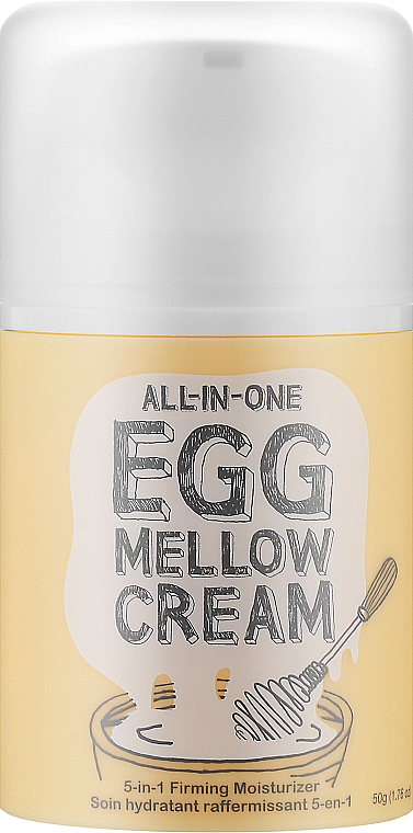 5in1 Straffende und feuchtigkeitsspendende Gesichtscreme mit Kollagen und Eigelb-Extrakt - Too Cool For School Egg Mellow Cream — Bild N1