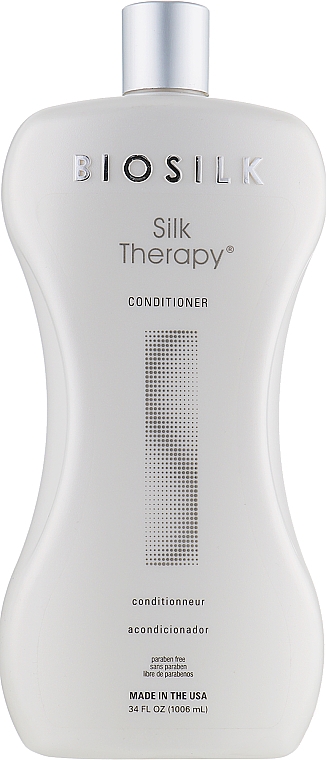Haarspülung mit pflanzlichen Extrakten und Kräutern - BioSilk Silk Therapy Conditioner — Foto N5
