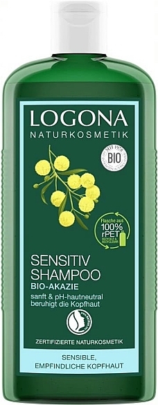 Shampoo für trockene und empfindliche Kopfhaut - Logona Hair Care Sensitive Shampoo Organic Acacia — Bild N3
